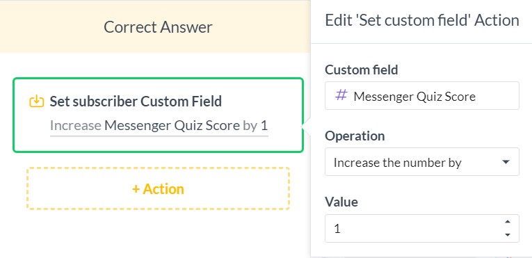 Create Your First Chatbot Quiz | Scoring in ManyChat quiz